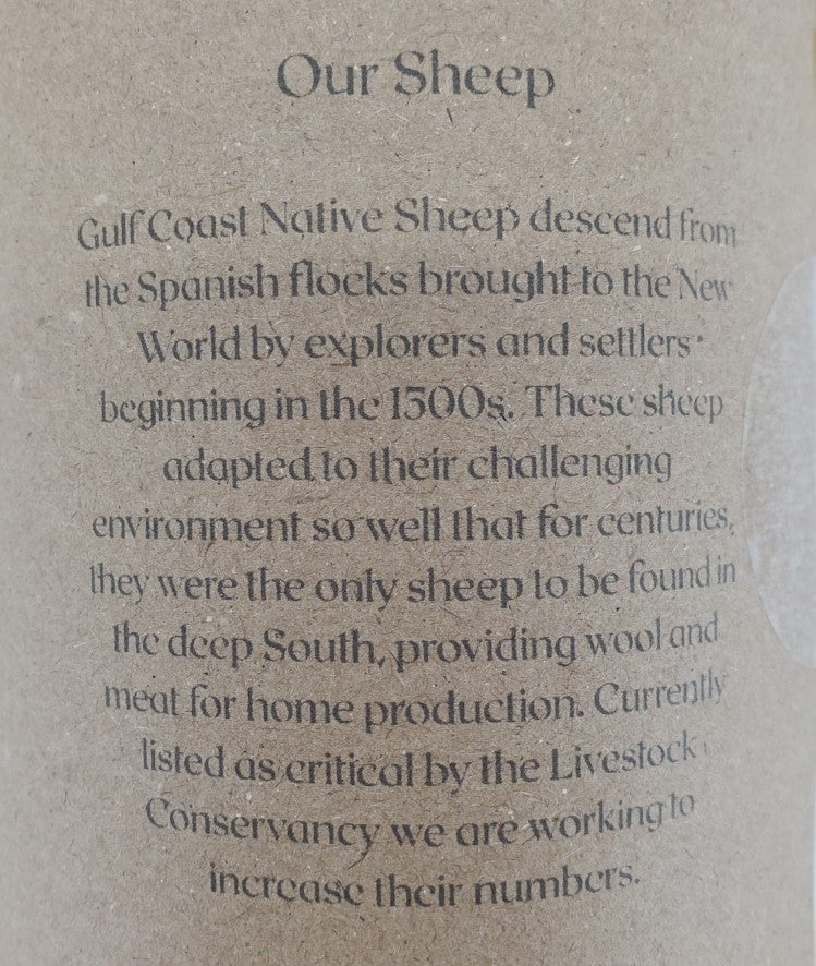 Gulf Coast Native Roving