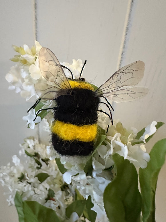 SPRING has SPRUNG and the BEES are BUZZIN' Felting Class May 18th