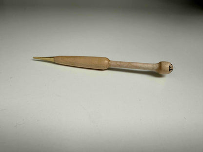 Tapestry Bobbins - Brass Tipped Hand Turned