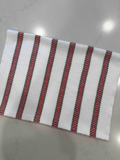 Candy Cane Towels in 8/2 Cotton