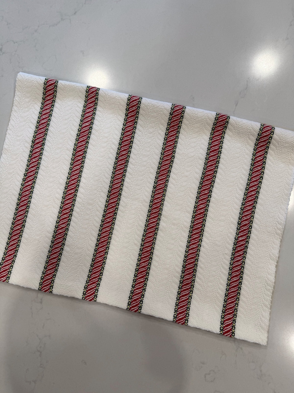 Candy Cane Towels in 8/2 Cotton