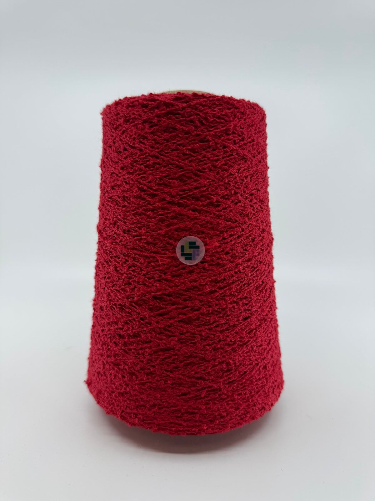 LoftyCotton Boucle - Cherry Red