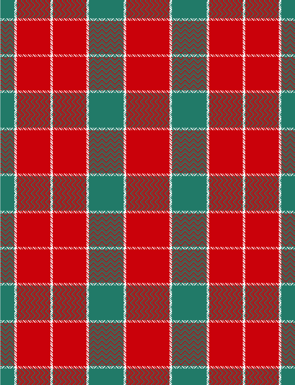 Christmas Towels - Plaid