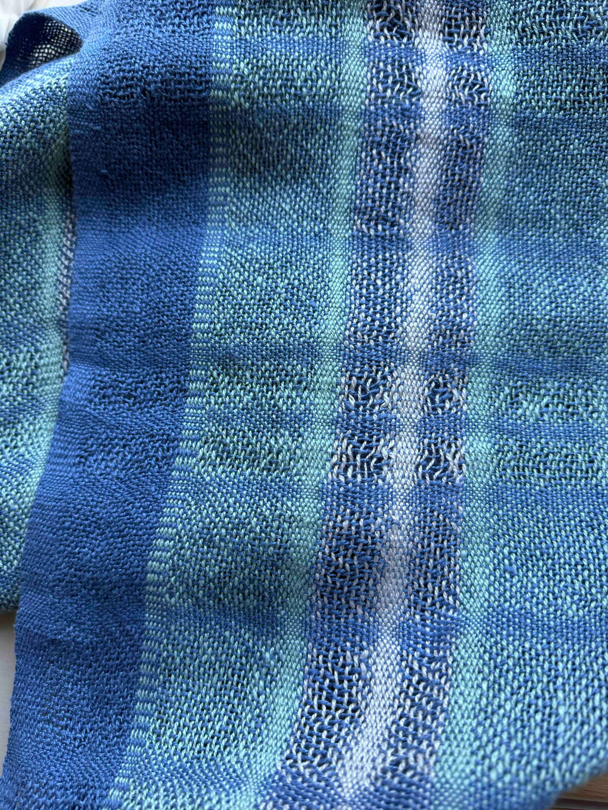 Euroflax Cram and Dent Scarf Yarn Kit