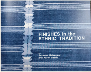 Finishes inf the Ethnic Tradition by Suzanne Baizerman and Karen Searle