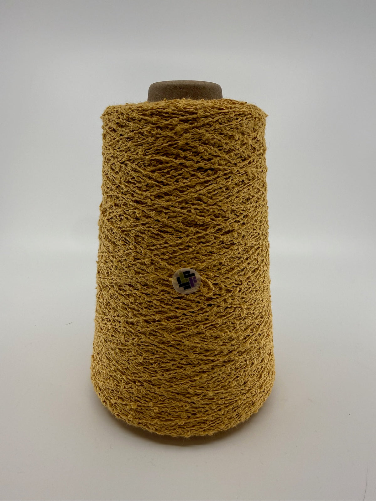 LoftyCotton Boucle - Gold – LoftyFiber