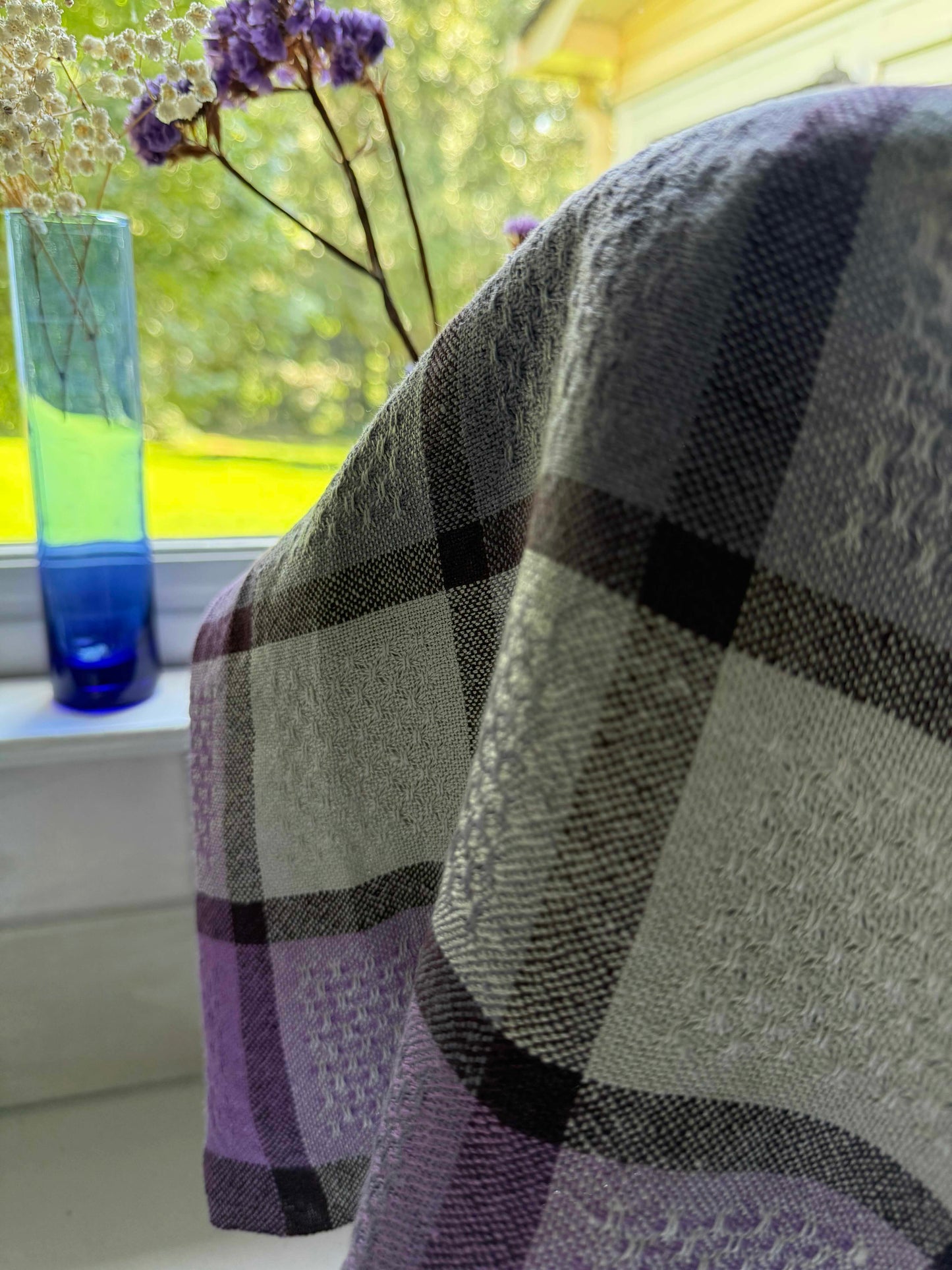 Huck Squares Linen Towels - Pattern and Yarn Kit