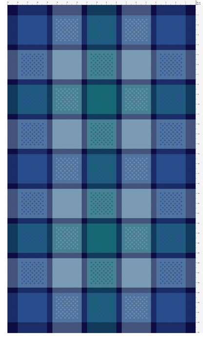 Huck Squares Linen Towels - Pattern and Yarn Kit