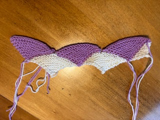 Knitting Class - Modular knitting scallops - Friday April 24, 2026 - 10 to 1pm