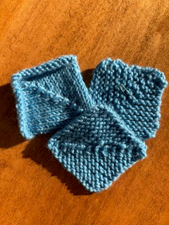 Knitting Class - Modular Knitting - mitered squares - Saturday Mar 21, 2026 - 10 to 1pm
