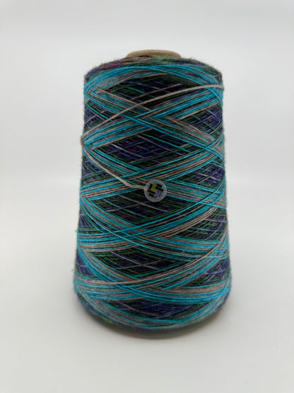Lofty Wool - Extrafine Merino  - Long Color Change Wool
