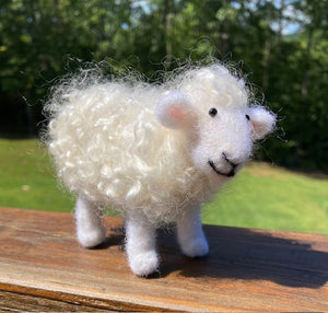 Needle Felting Little Lamb Class - Saturday February 24th from 10 to 1pm