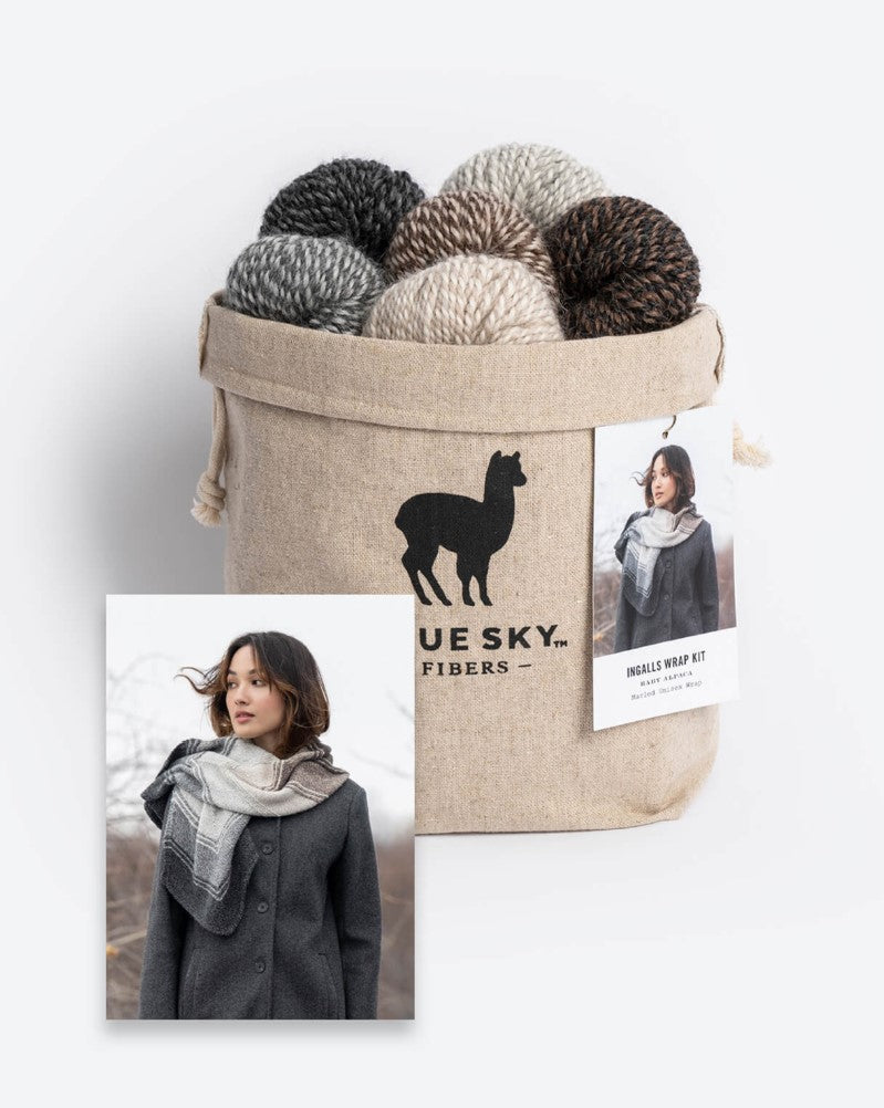 Ingalls Wrap Kit - Blue Sky Fibers