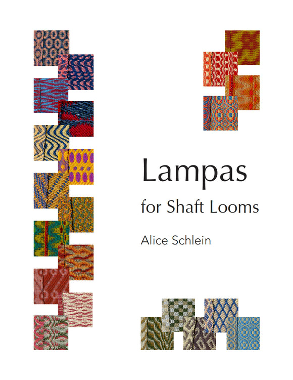 Lampas for Shaft Looms by Alice Schlein
