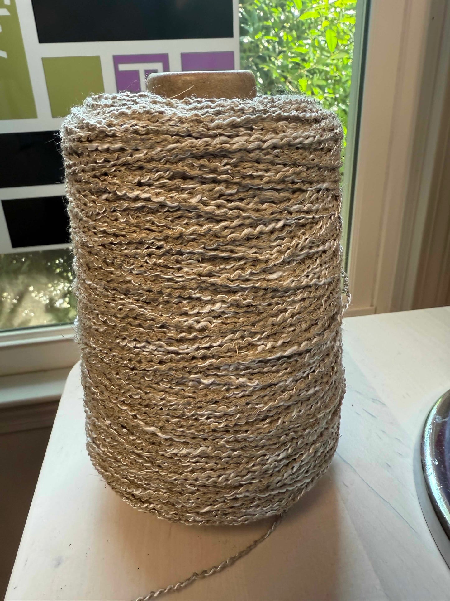 Linen Boucle