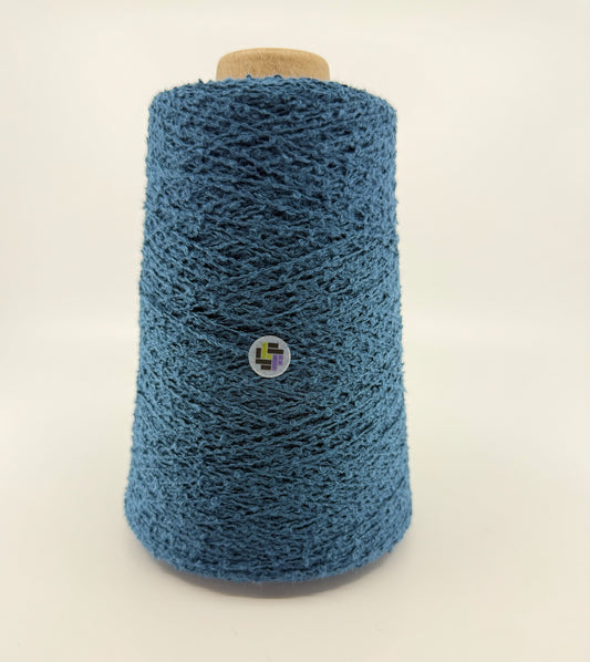 LoftyCotton Boucle - Marine Blue