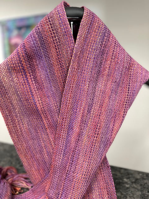 Soft Merino Scarf Kit and Pattern - Suitable for Beginners