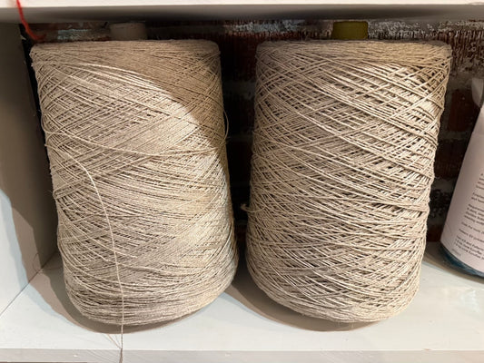 Linen Rug Warp - 100% Wetspun Longline Linen - High Twist - Belgium