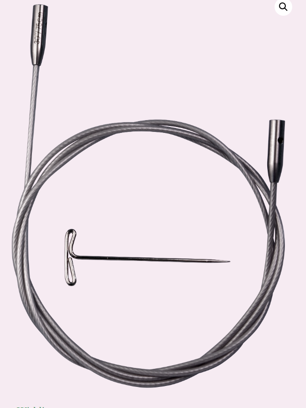 ChiaoGoo Interchangeable Swiv360 Silver Cables