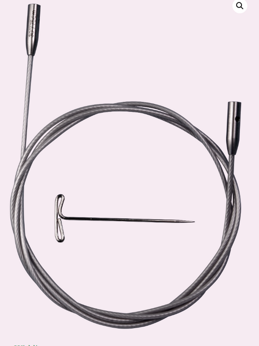 ChiaoGoo Interchangeable Swiv360 Silver Cables