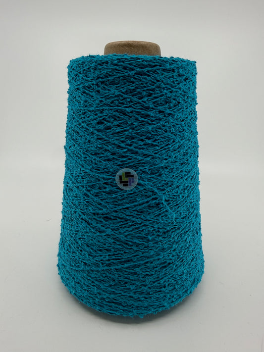 LoftyCotton Boucle - Turquoise Blue