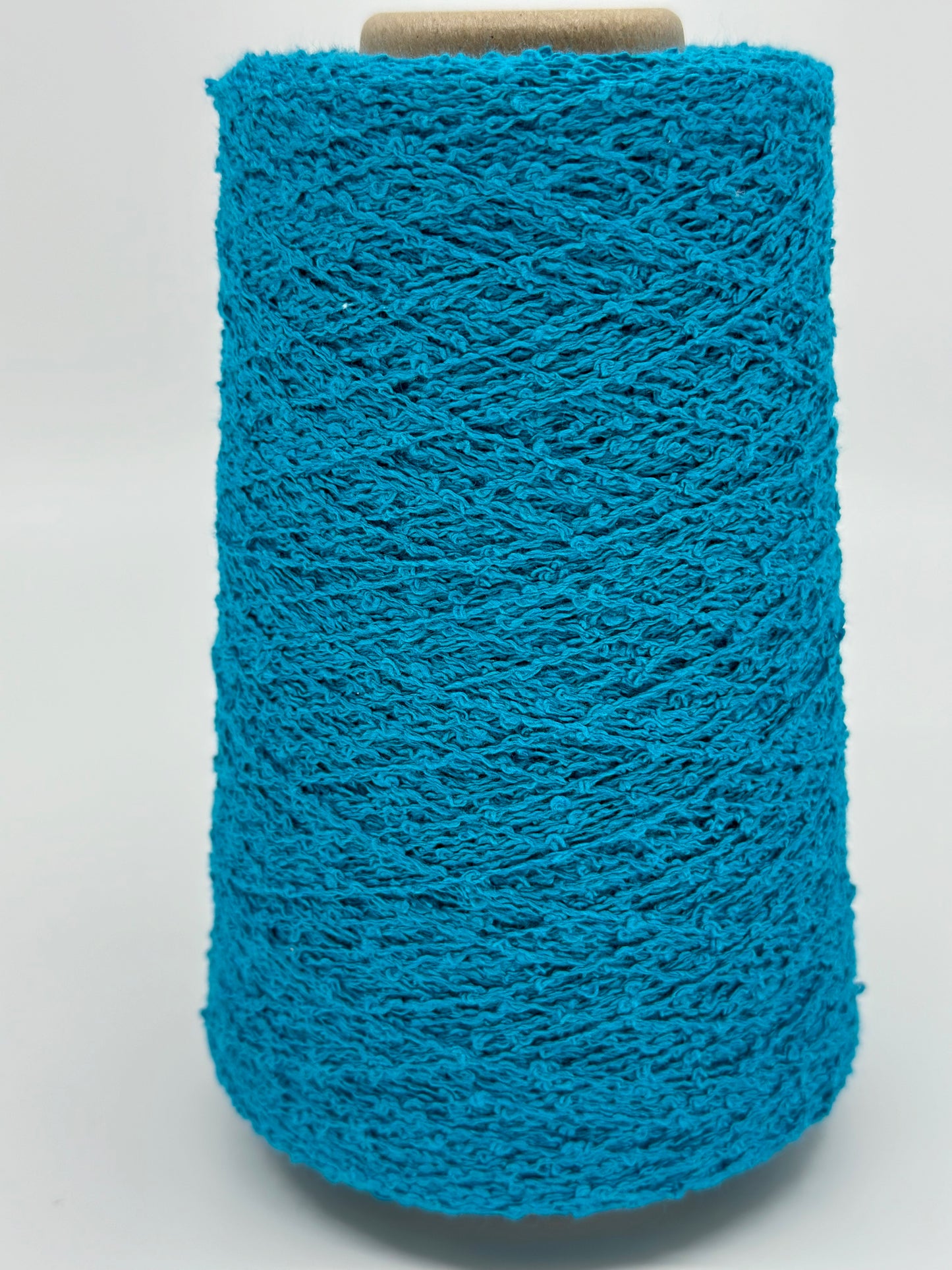 LoftyCotton Boucle - Turquoise Blue