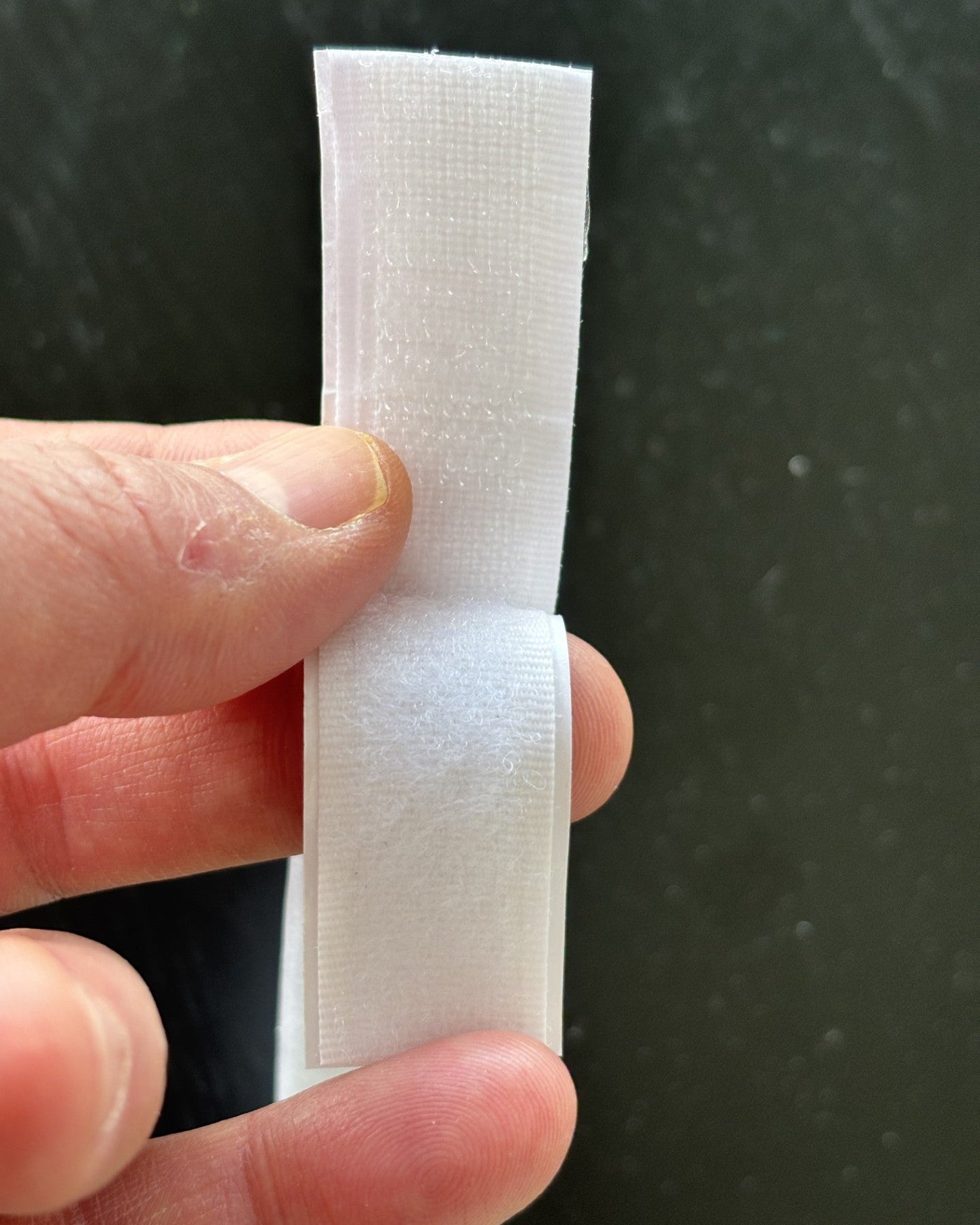 Thin Clear Velcro