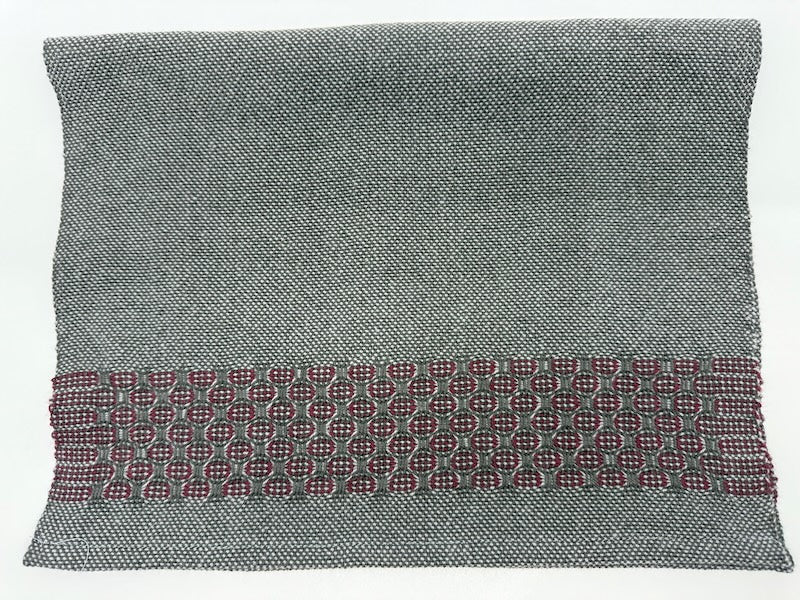 Huck Ovals - 4-Shaft Weaving Towel or Placemat Pattern