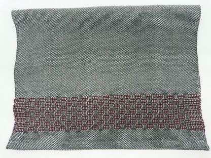 Huck Ovals - 4-Shaft Weaving Towel or Placemat Pattern