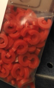Louet Red C Clip for David and Spring Looms - Replacement Part