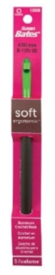 Susan Bates SOFT Silvalume Crochet Hooks