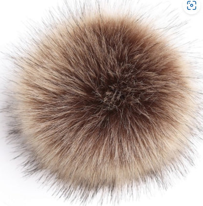 5" Jumbo Pom w/Snap