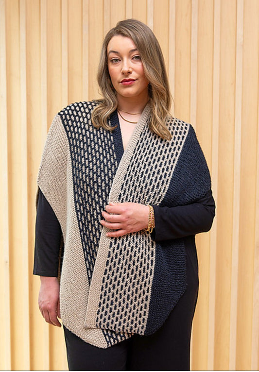 Fosse Ruana Knitting Kit