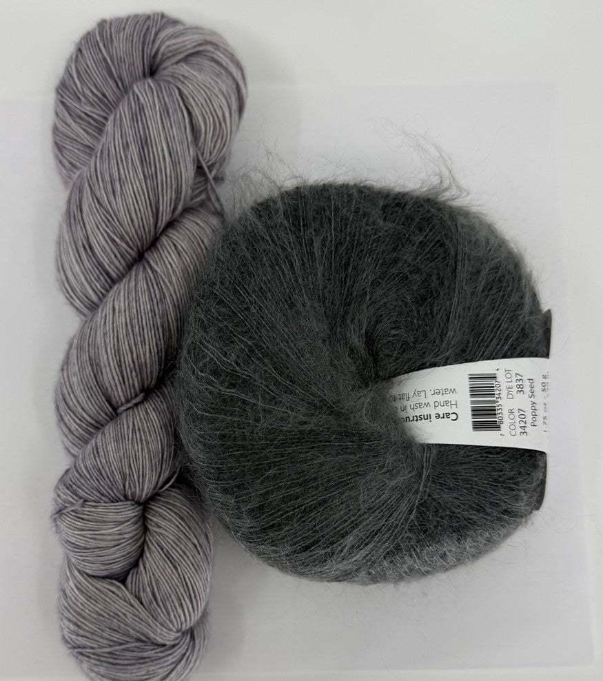 Sleeveheart Shawl Knitting Kit