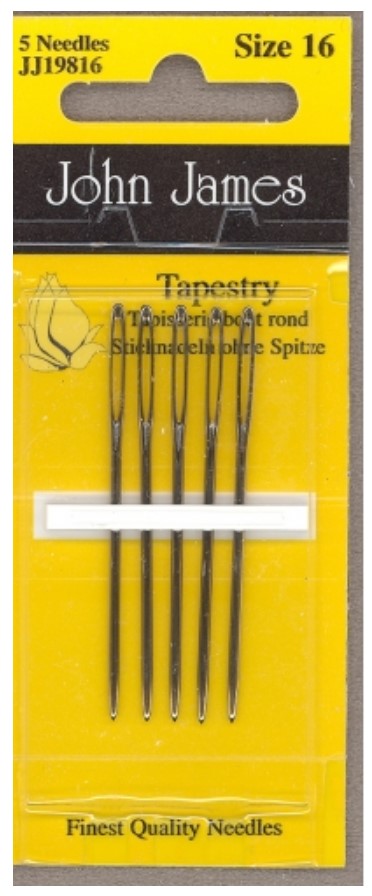 John James Tapestry Needles - Size 16