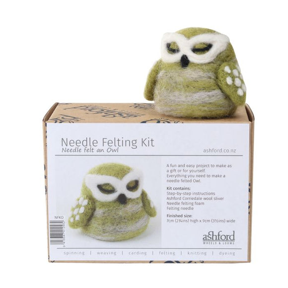 Owl Felting Kit by Ashford