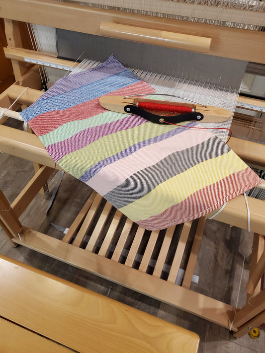 Weave-a-Towel - No setup - Weave on Louet Spring II