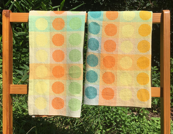 Sunspots Baby Blanket Weaving Pattern (PDF)