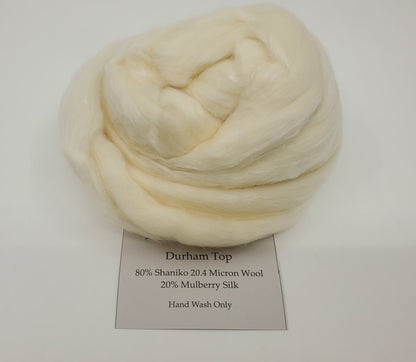 Durham Top - 80% Shaniko Wool, 20% Silk