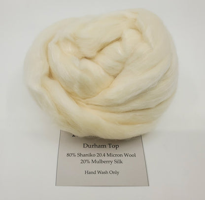 Durham Top - 80% Shaniko Wool, 20% Silk