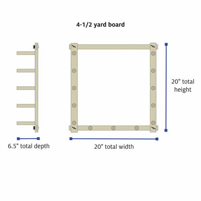 Schacht Warping Board - Small (up to 4.5 yards)