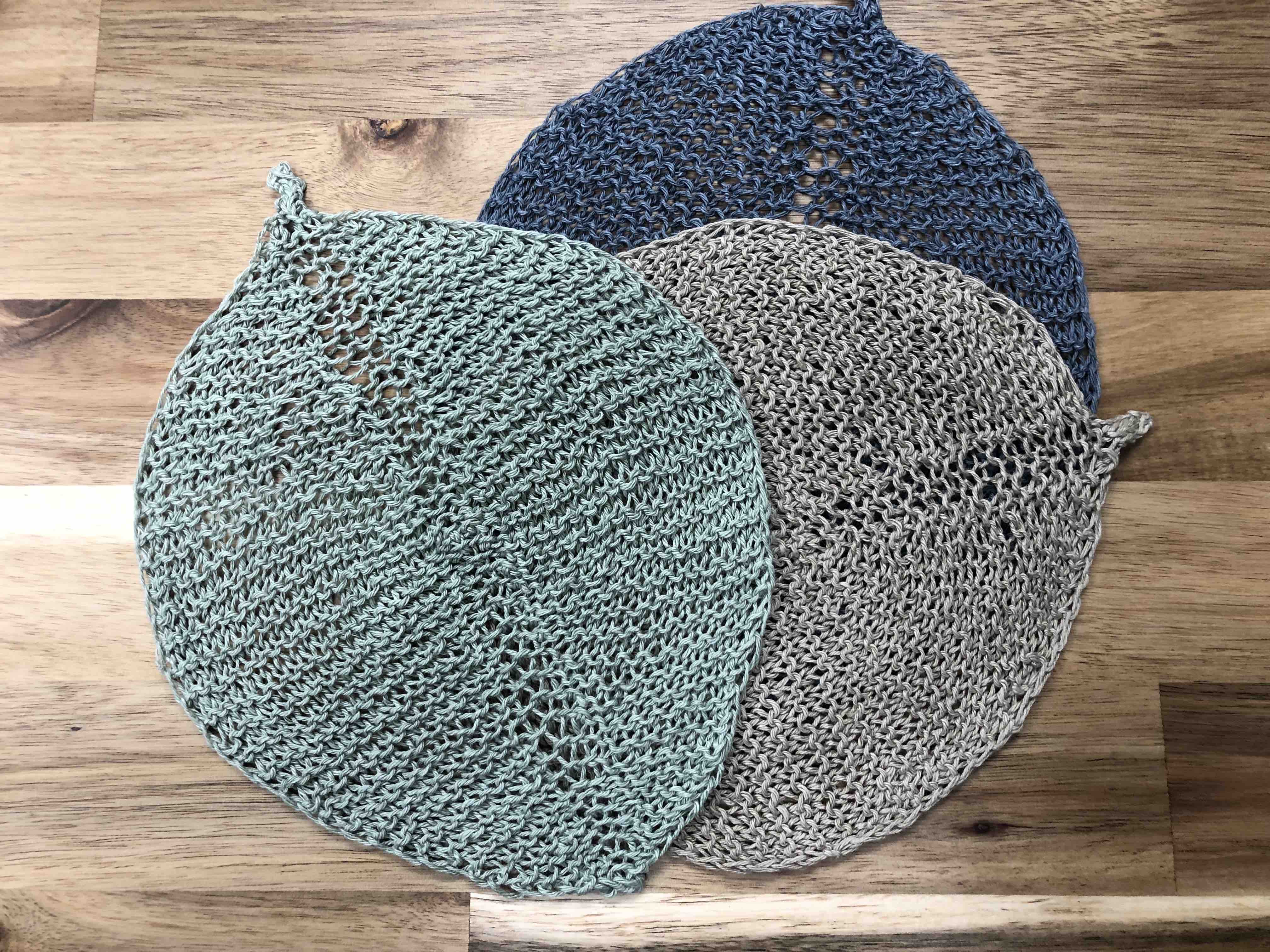 Spat Cloth Elephant Ears Knitted Spa Cloth Kit - Make 3 – LoftyFiber