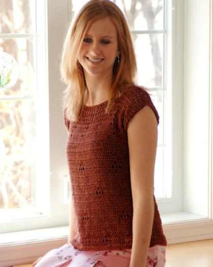Amy - Crocheted Top