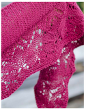 Aperture - Shallow Triangular Shawl with deep lace border