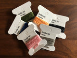 Euroflax - 14/4  Hand Wound Bobbin Samples - Color Cards
