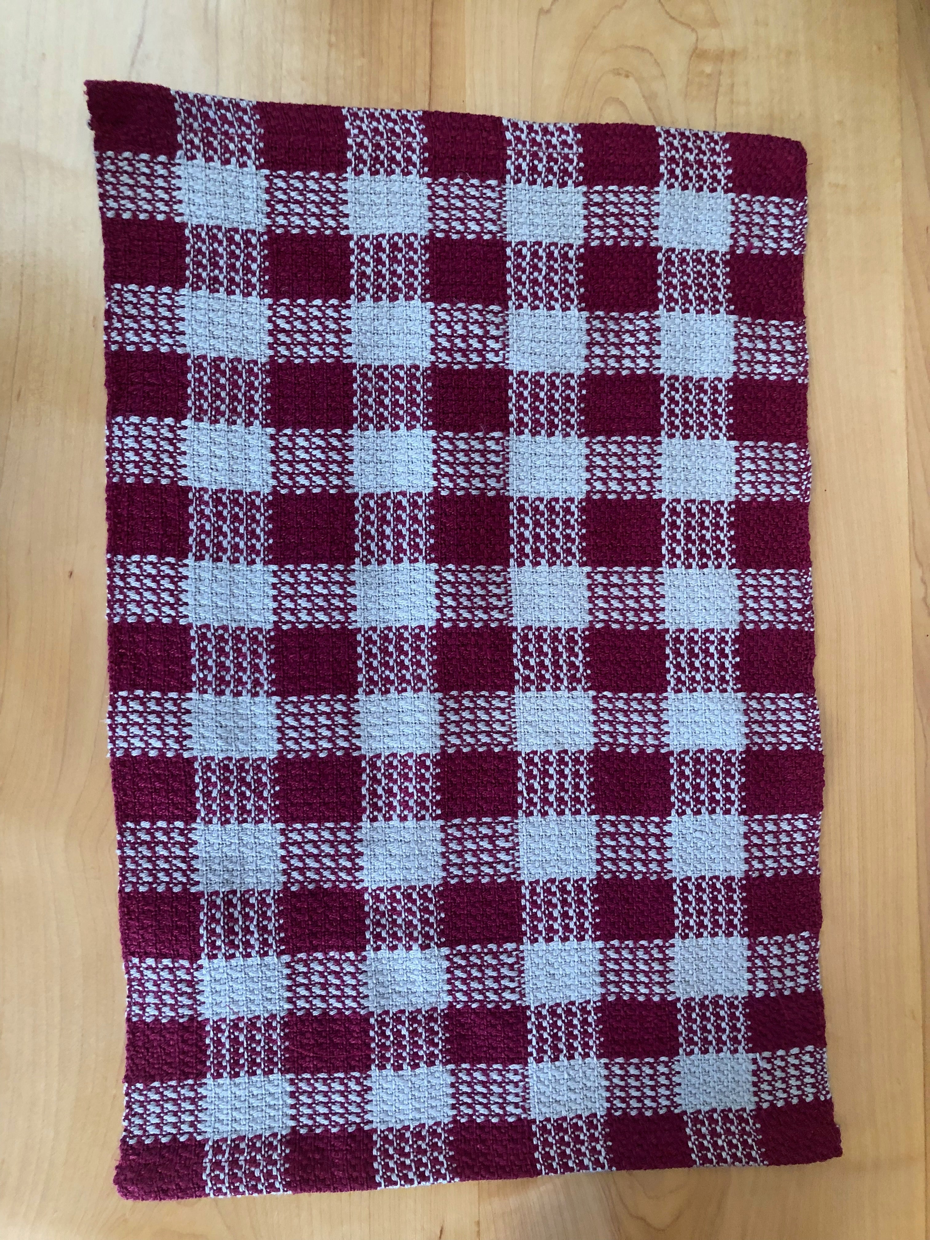 Buffalo Check Placemats - Weaving Pattern – LoftyFiber