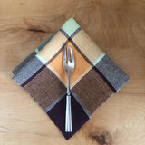 Euroflax Color Block Napkins - Pattern and WIF