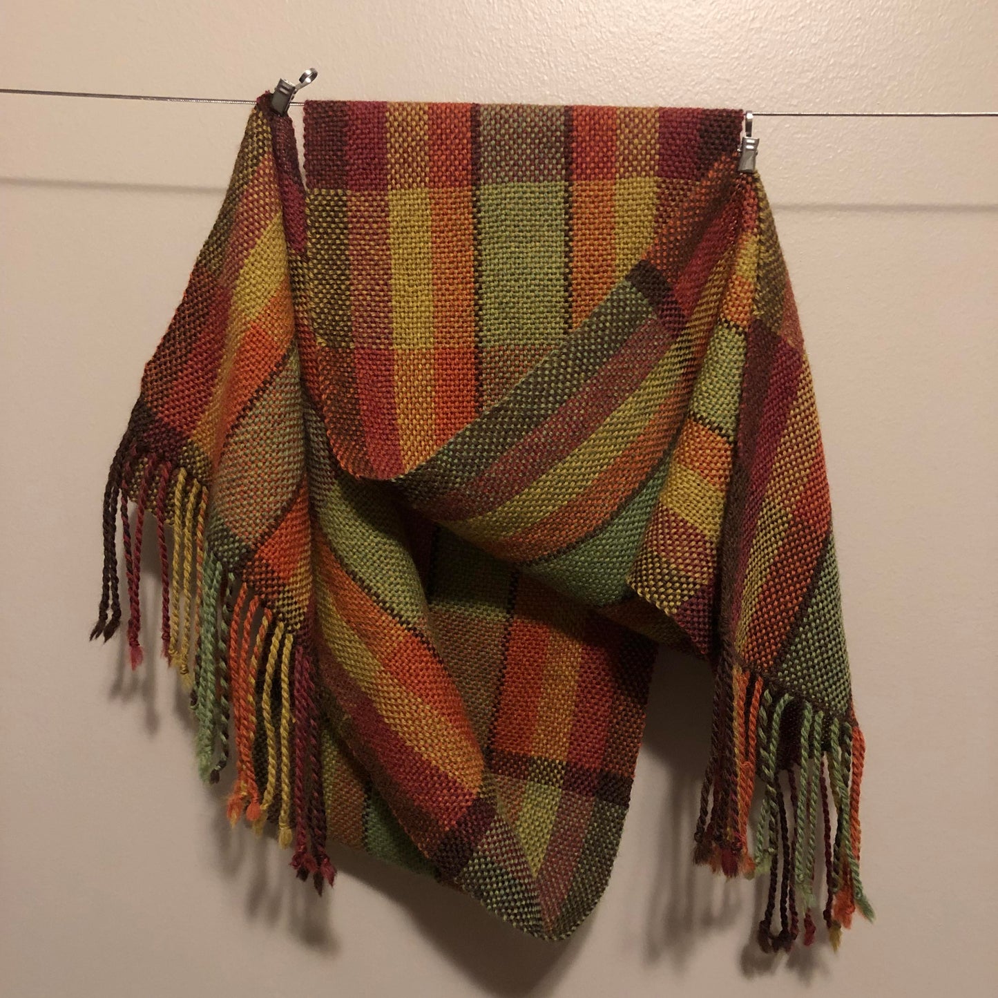 Autumn Colors Scarf - Jaggerspun Heather Scarf Kit