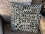 Overshot Envelope-Style Pillow Covers - Linen and Wool