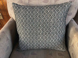 Overshot Envelope-Style Pillow Covers - Linen and Wool